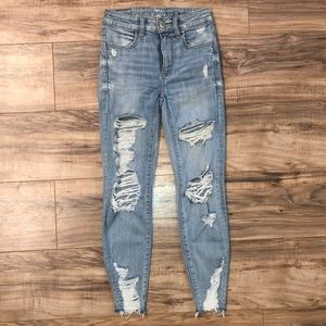 American Eagle | US 00 Short High Rise Jeggjng Crop